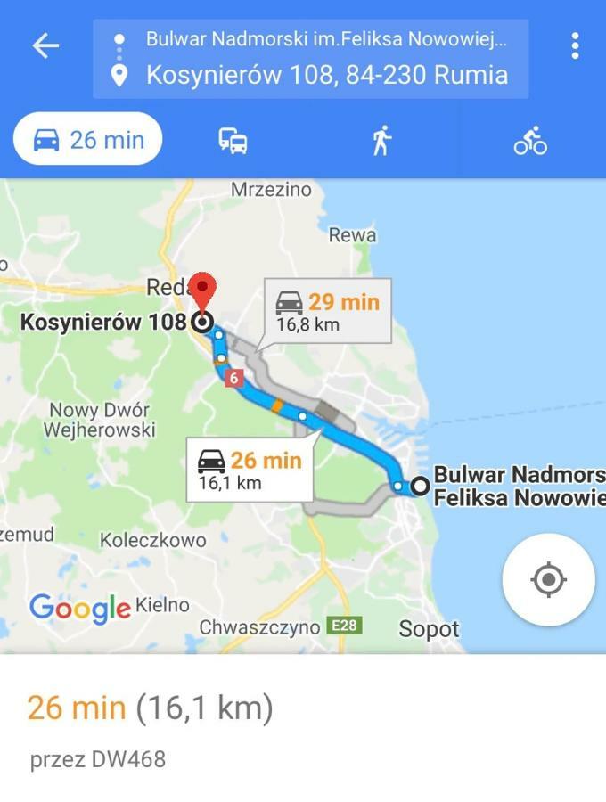 Apartament Przy Aquaparku W Redzie Rumia Esterno foto